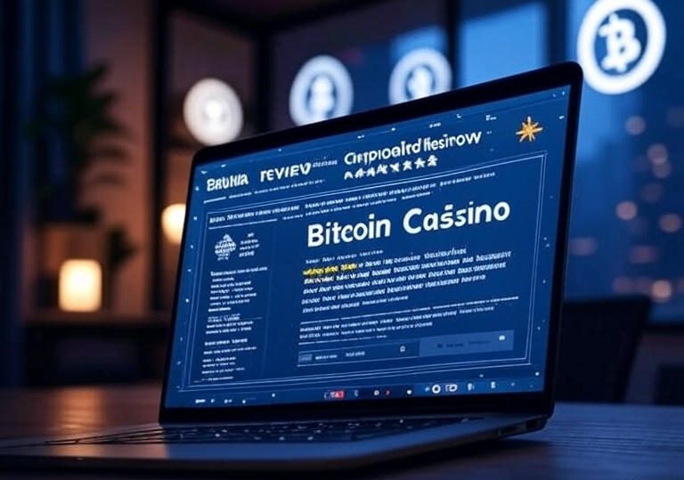 bitcoin casino review page
